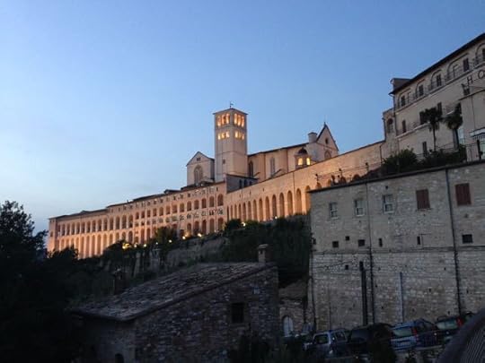 Assisi at dusk