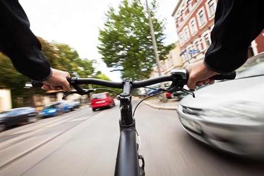 Bicyclist’s Viewpoint in a Dangerous Intersection - Photo courtesy of ©iStockphoto.com/TommL, Image #18016654