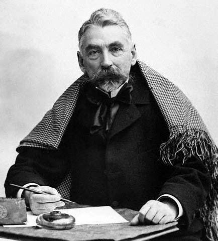 Stéphane Mallarmé, born March 18, 1842, Paris.