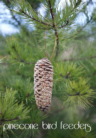 Pinecone Bird Feeders