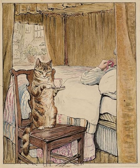 Simpkins at the Tailor's Bedside by Beatrix Potter