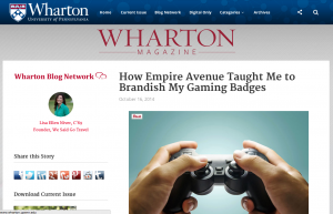 wharton brand article empire avenue