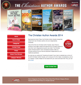 Sponsored by Xulon Press, the Christian Author Awards recognizes preeminent new Christian authors who are independently published.