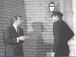 Richard Dawson (left) with Don Gordon in The Outer Limits episode, The Invisibles. One of the better episodes. Aliens plan to take over the U.S. by recruiting disaffected loners, who are practically 