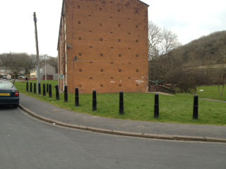 In Jimmy Threepwood what comes out of this wall?