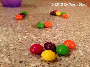 Low Blood Sugar Skittles
