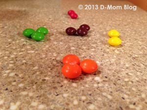 Low Blood Sugar Skittles
