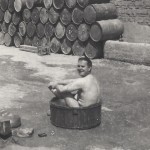 Unidentified CNAC taking a quick bath