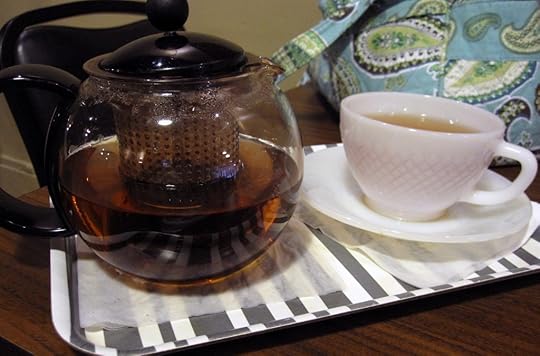 I like some tea with my books