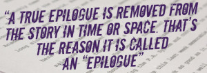 epilogue