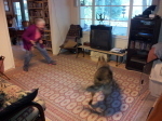 Deborah and Tajji romping