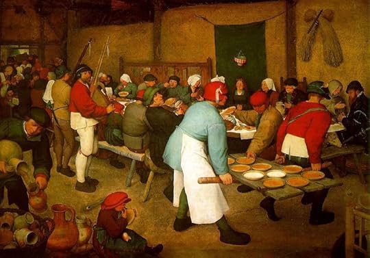 The Wedding Feast in a Barn