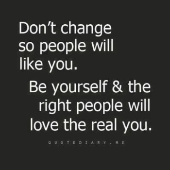 be yourself