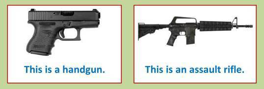 Hand Gun Assault Rifle