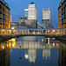 Canary Wharf from the Hilton