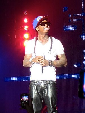 English: Lil Wayne in concert on Strong Island