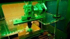 3D printer making some kind of…turtle? I guess?