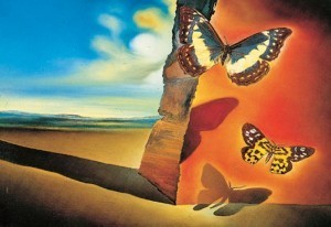 Dali_Landscape_with_Butterflies