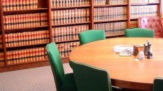 Interior of library