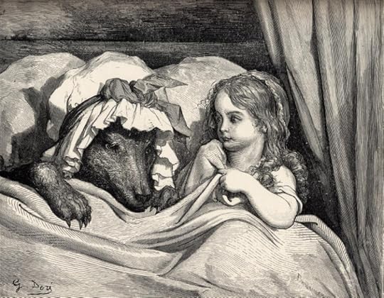 Le petit chaperon rouge, by Gustav