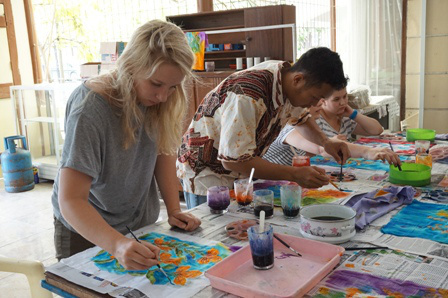 Kursus Membuat Batik Lukis