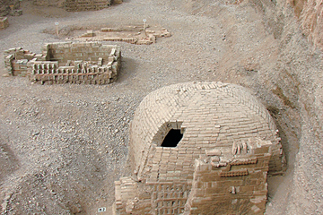 An ancient cemetery - silk road