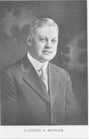 Clement O. Miniger, president of The Electric Auto-Lite Company,