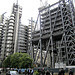 Lloyd's Building - and the Leadenhall Building under construction