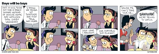 Love is the awkward silence