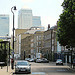 Canary Wharf from Narrow Street