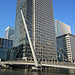South Quay Footbridge and Canary Wharf