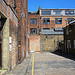 At the back of Cable Street Studios
