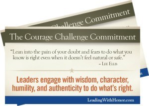 Courage Challenge Leadership
