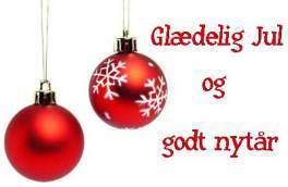 Danish for Merry Christmas and Happy New Year