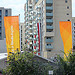Flags in the Olympic Village