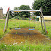 The abandoned swings