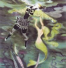 vintage mermaid