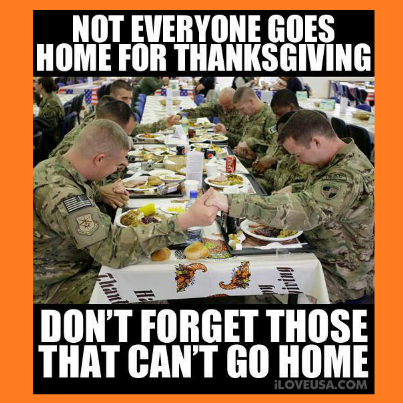 Thanksgiving Troops
