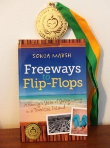 Gold Medal on Book