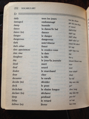 d page Writers prompt phrase book page D