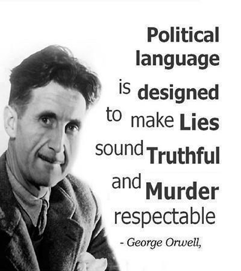 G. Orwell quote