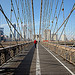 Walkway on the Brooklyn Bridge