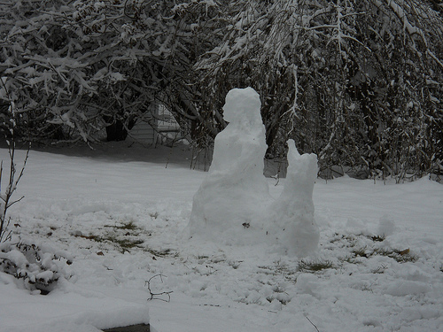 snow mermaid