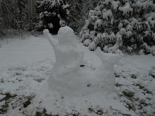 snow mermaid