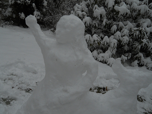 snow mermaid