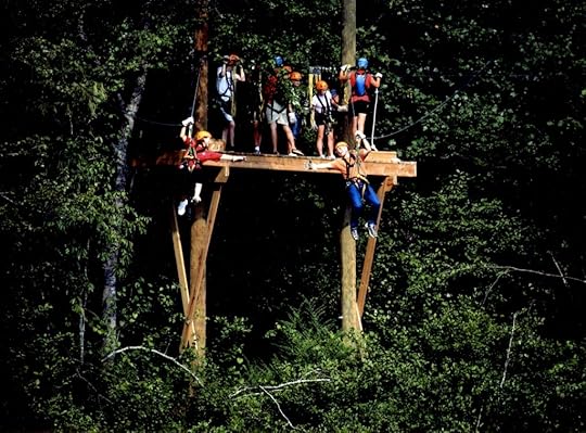 Alan and Valerie just hanging out together.