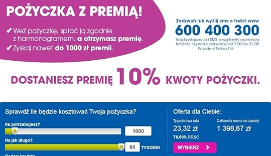 Pozyczka z premi�