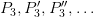 P_3, P