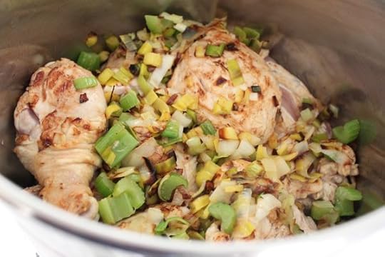 browned chicken
