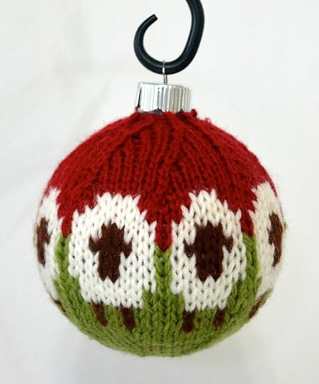Sheep Knit Baubles